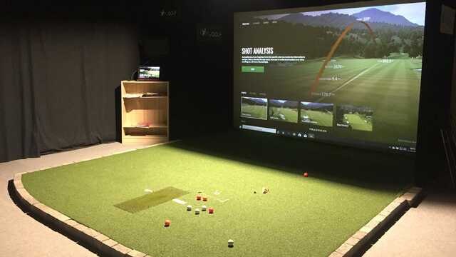 Up'n Golf, simulateur Trackman - photo 2