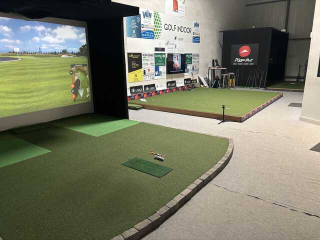 Up'n Golf, simulateur Trackman
